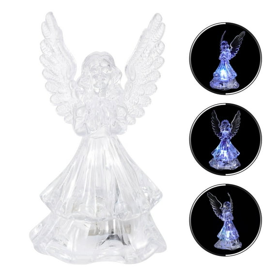 PAMINGONO 5Pcs Angel Light Night Lamp for Bedroom Transparent Table Lamp Decoration