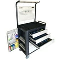 thumbnail image 3 of KAKA INDUSTRIAL GJC-206-2E Tool Cart, 6 Drawer Tool Chest 77 Capacity 4 Ball-Bearing on Lockable Wheels Glided Drawers, for Mechanics Industrial Garage, Warehouse & Repair Shop, 3 of 7