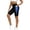 Shorts-A13Blue, variant on Plus Size Biker Shorts for Women with Pockets High Waisted Stretchy Workout Shorts Athletic Compression Fit Gym Running Shorts Tummy Control Active Wear Orange L