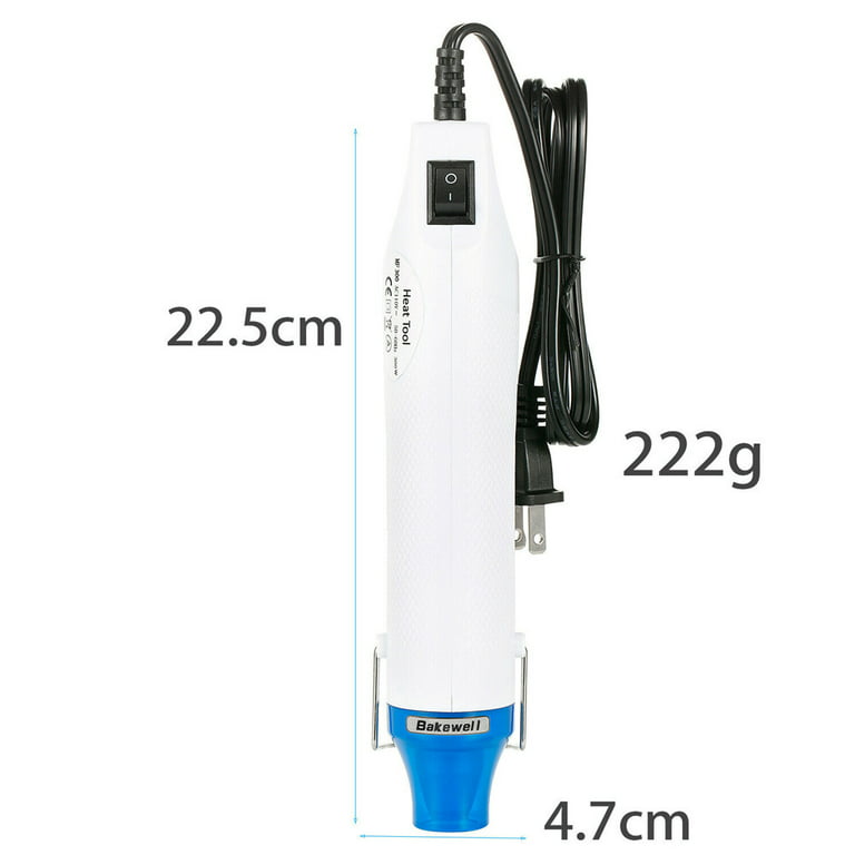 Mini Heat Gun, 300W Handheld Hot Air Gun for DIY Craft Embossing, Shrink  Wrapping PVC, Drying Paint, Clay, Rubber Stamp Heat Tools, Electric Phone