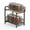 BLACK, variant on Towond Pull Out Spice Rack Organizer for Cabinet, Slide Out Spice Racks Organizer, Spice Cabinet Organizers, Hold 12 Spice Jar Each Tier-2Tier, Black
