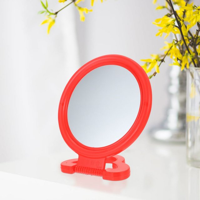 Dsseng Mirror Mirrors Table Heart Mounted Living Bedroomstand Hand Standing Bathroom Home Walldecorative Makeup Tabletop