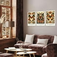 thumbnail image 4 of Hieng William Morris Wall Art Vintage Butterfly Poster Prints Set of 3 Botanical Flower Aesthetic Pictures Gallery Canvas Artwork Nouveau Painting Decor for Living Room Bedroom 16x24in Unframed, 4 of 5