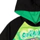 thumbnail image 5 of Sudadera con capucha Monster Jam Trucks Grave Digger para niños pequeños, negro/verde, 5 of 8