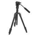 thumbnail image 1 of Camera Tripod, Video Recording Tripod Stand Rugged Aluminum Alloy Adjustable Height Lightweight  for Travel, 1 of 7