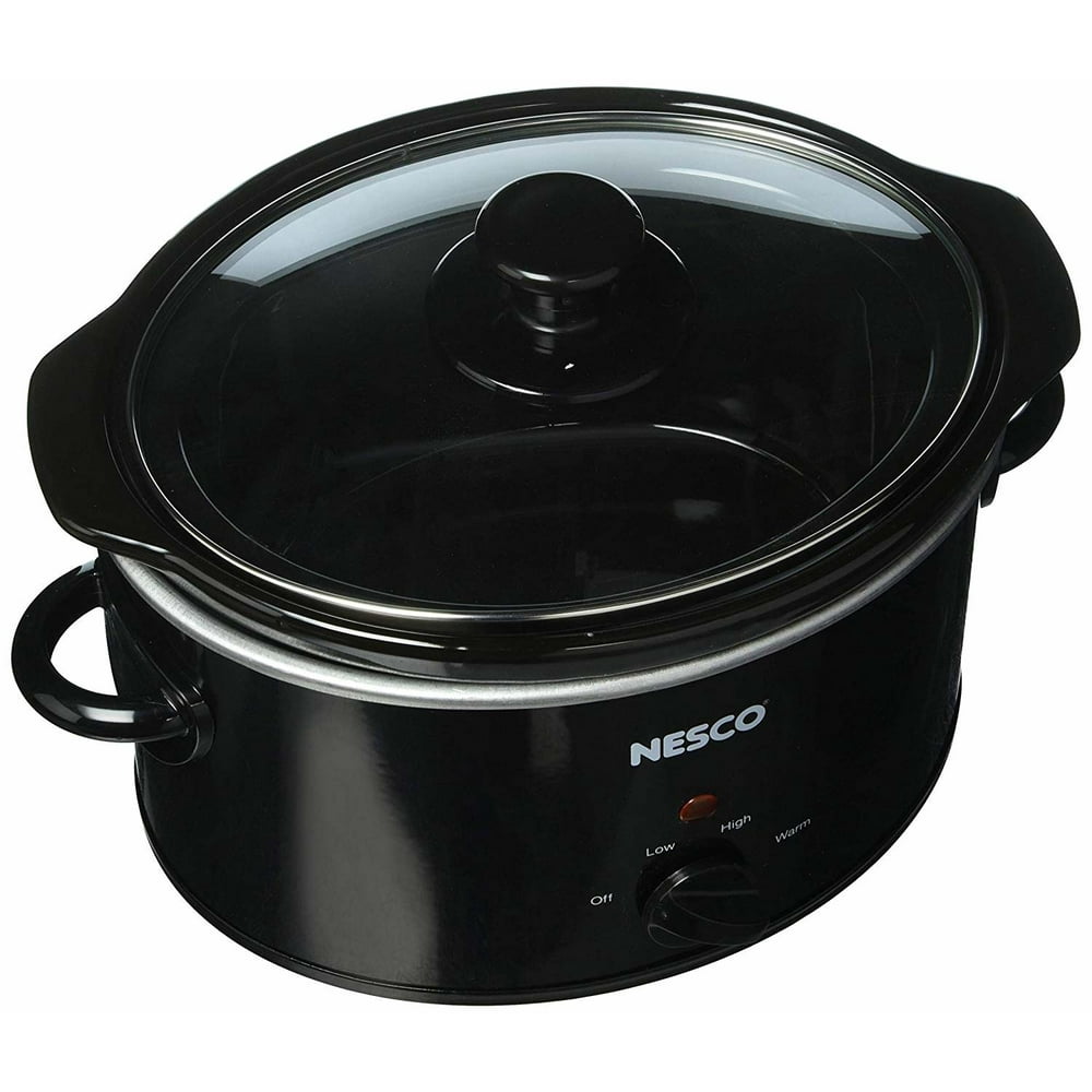 Nesco SC15013 Slow Cooker, 1.5 Qt, Black