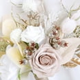 thumbnail image 2 of Abbraccia Wedding Bouquet Bride Holding Bouquet ,Lifelike Romantic, Bridal Bouquet, Artificial Flowers for Graduation Anniversary Decor, 2 of 7