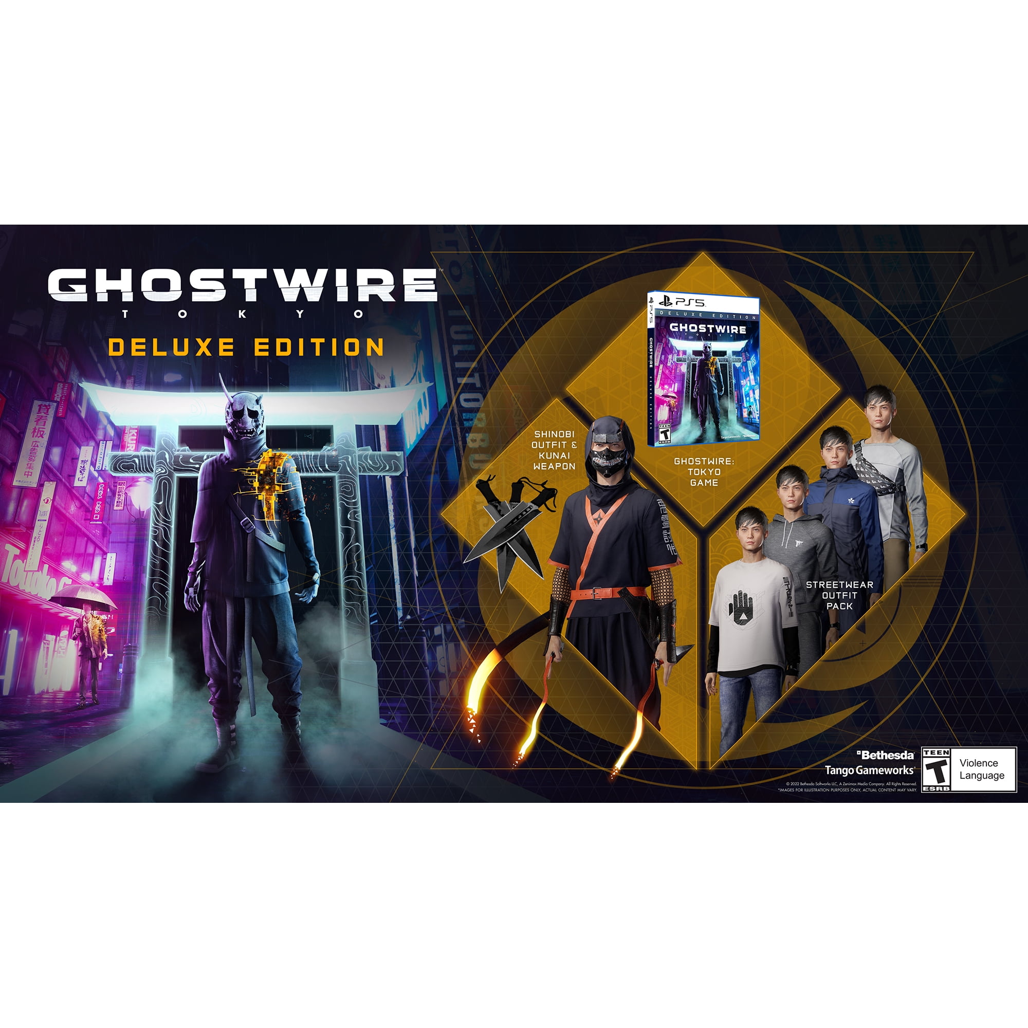 Jogo Ghostwire Tokyo (PS5) - Videogames - Aldeota, Fortaleza 1257371336