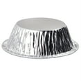 thumbnail image 6 of 100Pcs Aluminum Foil Flan Pan Disposable Pot Pie Bake Plate Tin, 6 of 7