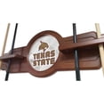thumbnail image 3 of Texas State University Solid Wood Cue Rack with a Chardonnay Finish, 3 of 3