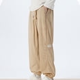 thumbnail image 7 of yillto Men's Sweatpants Joggers Pants with Pockets Drawstring Elastic Waist Baggy Fall Winter Pant, 7 of 7