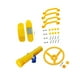 thumbnail image 5 of Accesorios de juegos infantiles, juego de exterior para patio trasero, casa de juegos, columpio Amarillo, 5 of 8