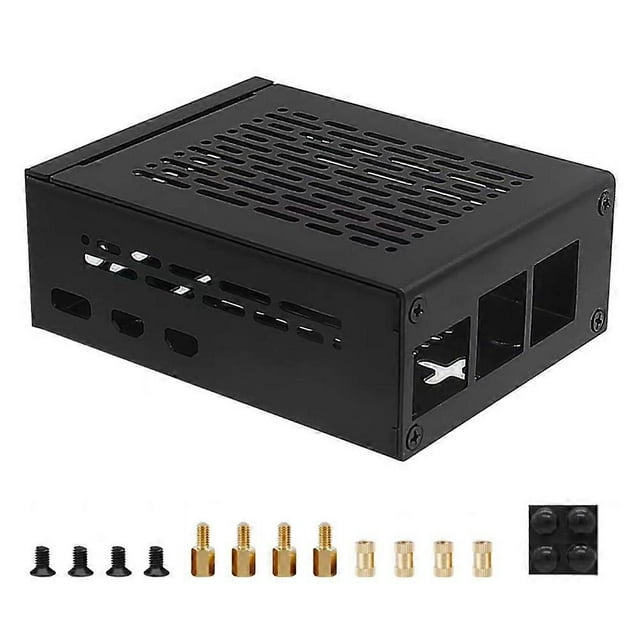 For Raspberry Pi 5 Case (P579-V3) Support PCIe M.2 NVMe SSD Shield
