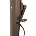 thumbnail image 4 of SimplyShade 10ft Outdoor Square Patio Umbrella with Cross Bar Stand, Cast Silver, 4 of 9