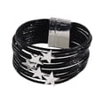 thumbnail image 4 of Pulsera rígida para niña, de aleación, , , ideal para fiestas y como accesorio versátil. Negro, 4 of 8