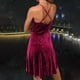 thumbnail image 4 of Vestido largo Fridja Moda Mujer Cuello V Sin Mangas Fruncido, 4 of 8