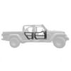 Go Rhino 572601 Front Trailline Tube Doors, Front pair for Jeep JL/JLU and JT Compatible with Jeep 20-23 Gladiator, Jeep 18-24 Wrangler, Jeep 18-24 Wrangler (Crew Cab Pickup)
