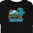 thumbnail image 4 of Inktastic 2nd Birthday Monster Truck Boys Long Sleeve Toddler T-Shirt, 4 of 5