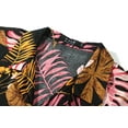 thumbnail image 3 of SSLR Mens Casual Button Down Shirts Short Sleeve Hawaiian Shirts Beach Shirts, 3 of 7