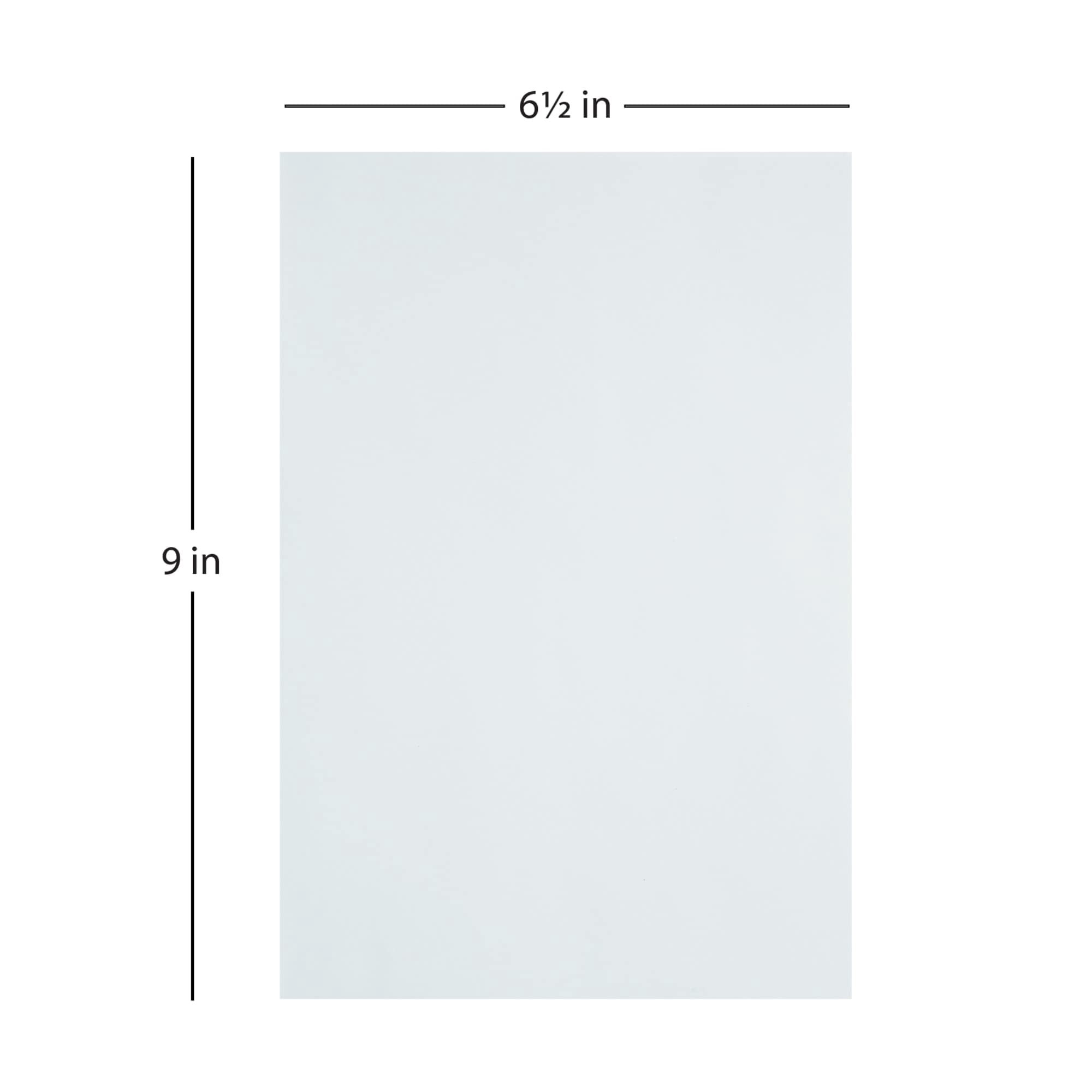 Office Depot Large Format Open-End White Envelopes, 6 1/2in. x 9 1/2in., Box Of 500, 77625