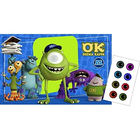 Monsters Inc. Game Pin The Eye (Each) - Party Supplies