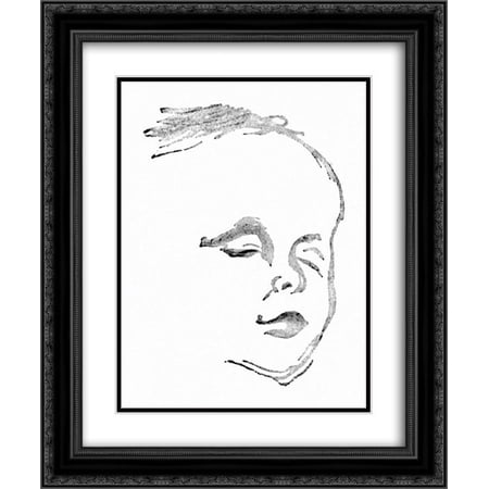 Theodor Severin Kittelsen 2x Matted 20x24 Black Ornate Framed Art Print 'Tulla'