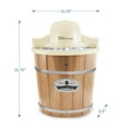 thumbnail image 5 of Maxi-Matic Elite Gourmet 4 qt Electric Pine & Ice Cream Maker, 5 of 8