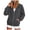 Dark Gray, variant on vigerkar Full Zip Up Sweatshirt Women No Hood Oversized Loose Casual Long Sleeve Collared Jacket 2026 Winter Clothes (Dark Gray, M)