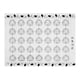 thumbnail image 2 of Xihbxyly Esterilla Antiadherente para Hornear, 3 Guías para Porciones Uniformes, Perfecta para Repostería, Pan, Pasta y Albóndigas, Apta para Horno y Microondas, Apta para Uso Alimentario, 40 X 30 Cm, 2 of 7