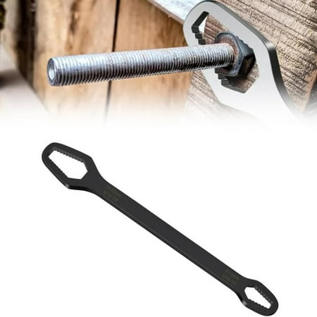 

Clearance! Hewann Double Ended Self Tightening Wrench Multifunctional Adjustable 8‑22mm Self Tightening Spanner Adjustable Wrench Tool for Auto Repair