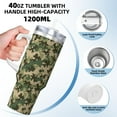 thumbnail image 3 of Bingfone Camouflag for 40 Oz Stainless Steel Travel Mug Double Wall Water Coffee Cup for Home,Office, Outdoor Works Great for Ice Drinks and Hot Beverage, 3 of 8