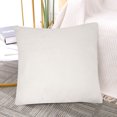 thumbnail image 6 of Unique Bargains 2Pcs Viscose Velvet Soft Throw Decorative Pillowcases 18" x 18" Dove Grey, 6 of 8