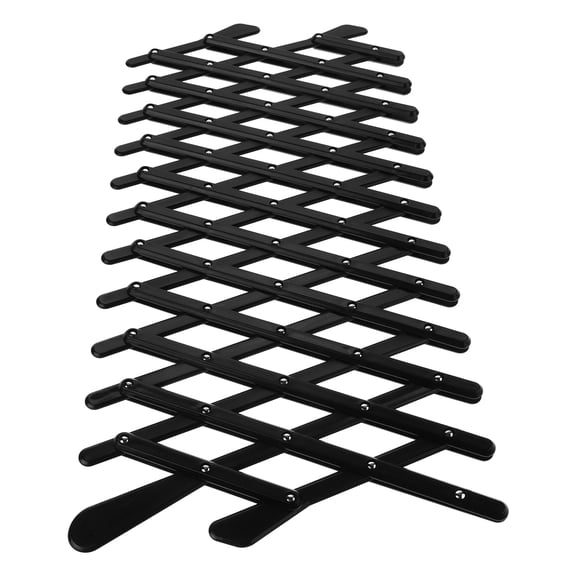 PAMINGONO Dog Car Barrier Black PP Durable Design for Pet Safety in Cars