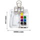 thumbnail image 4 of Mini caja de pintura de acuarela, caja de acrílico, fácil de llevar de la mano con el libro de cuentas, cuaderno de dibujo y pintura para viajes, un cuaderno de bocetos, 4 of 4