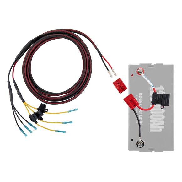 Timón trasero eléctrico Connect-Ease RCE12VGRPTLR modelo gráfico