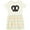 Natural with Stripes, variant on Inktastic Oktoberfest Pretzel Girls Toddler Dress