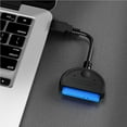 thumbnail image 2 of tredstone SATA to USB 3.0 Adapter Hard Drive Adapter Cable Converter for 2.5 inch External HDD SSD, 2 of 6