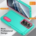 thumbnail image 3 of Para Samsung Galaxy S26 5G Funda para Teléfono de 6,3" con Soporte Incorporado, Funda Protectora Resistente a Prueba de Golpes/polvo/caídas de Grado Militar para Samsung Galaxy S26 5G, Verde, 3 of 8