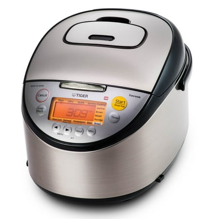 Tiger Corporation JKT-S18U 10-Cup Induction Heating Rice Cooker and Warmer with Tacook Plate