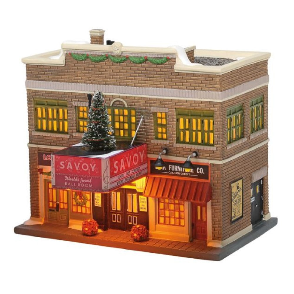 Department 56 Christmas in the City Village The Savoy Ballroom Building