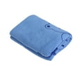 thumbnail image 1 of Minkissy Dog Bath Towels Microfiber Water Absorption Blue 1Pack, 1 of 8