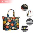 thumbnail image 2 of Pioneer Flower Floral Print Pattern Travel Tote Bags for Women Carry On,Large Weekender Bags for Women Travel,Multi Functional Duffle Bag for Work,Shopping,Sports, 2 of 5
