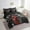 Black White Darkred, variant on Erosebridal Dirt Bike Bedding Sets Twin Size,Extreme Sports Comforter Sets with Sheets,Grid Room Decorative,Reversible,Breathable,7-Piece