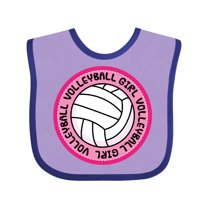 Inktastic Volleyball Girl Girls Baby Bib