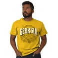 thumbnail image 5 of Georgia GA Student Campus Pride Men's Graphic T Shirt Tees Brisco Brands X, 5 of 6
