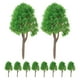 thumbnail image 1 of PTOOTP 20 piezas 1:150 Árboles Modelo Tren Paisaje Escala N (Verde), 1 of 7