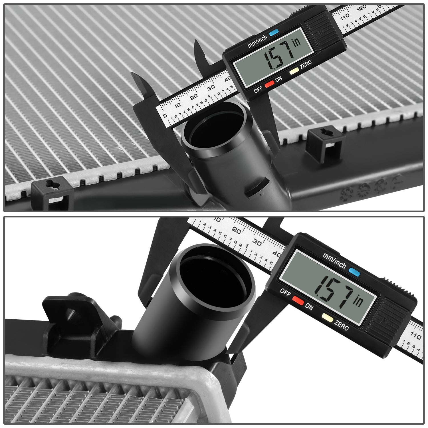 Nuvision for 19-25 Subaru Forester 2.5L OE Style Aluminum Core Cooling Radiator DPI 13769