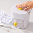 thumbnail image 4 of Leodye 1PCS Hand Press Ice Cube Maker Portable Ice Press Mold Quick Ice Making Accessory for Household Cold Drinks Beverage Prep, 4 of 6