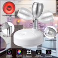 thumbnail image 4 of Willed Wireless RGB LED Wall Lights Battery Operated Indoor Accent Spotlight 2 Pack, 4 of 6