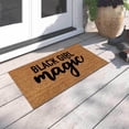thumbnail image 4 of Gkeoshab Carpet Black Mat Holiday Mat Welcome Door Mat Polyester Door Mat Home & Garden, 4 of 5